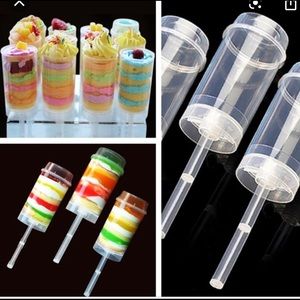 NWT:push pop containers